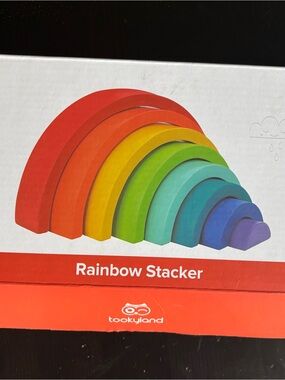 Rainbow stacking toy